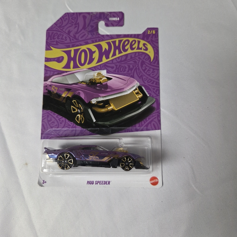 Mattel Hot Wheels Purple and Gold‎ Car
